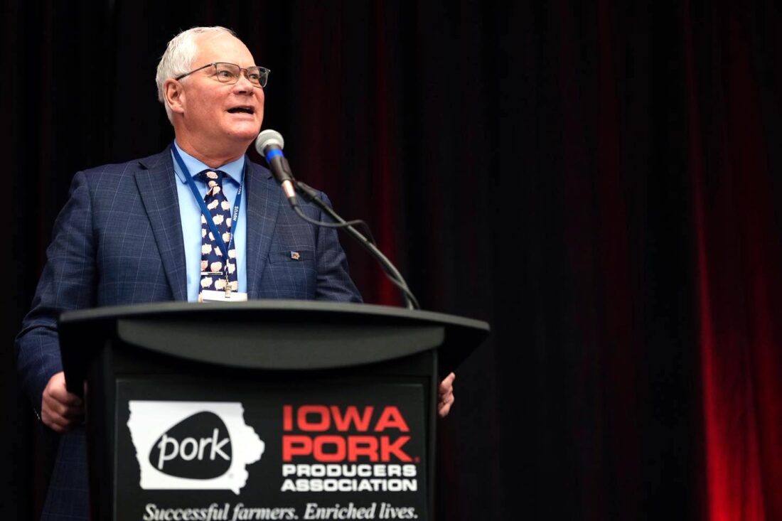 Grundy Center farmer named new president of Iowa Pork Producers Association